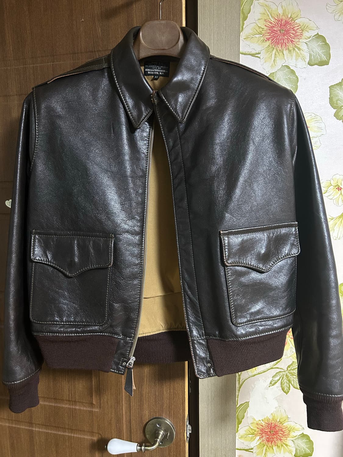 에어로 레더 a2 자켓 상품이미지1