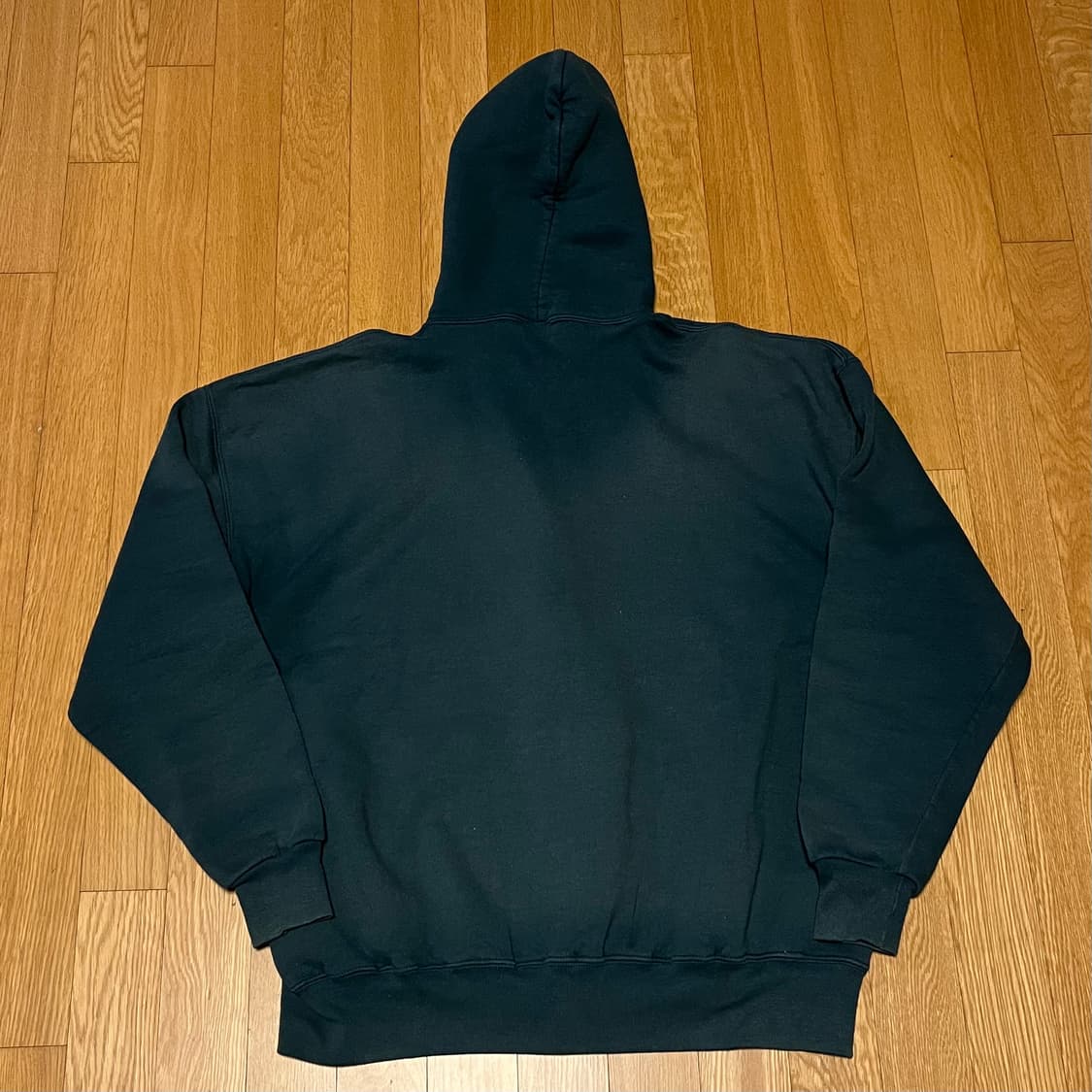 [XXL] 90s 빈티지 러셀 포레스트 그린 후드집업 상품이미지2