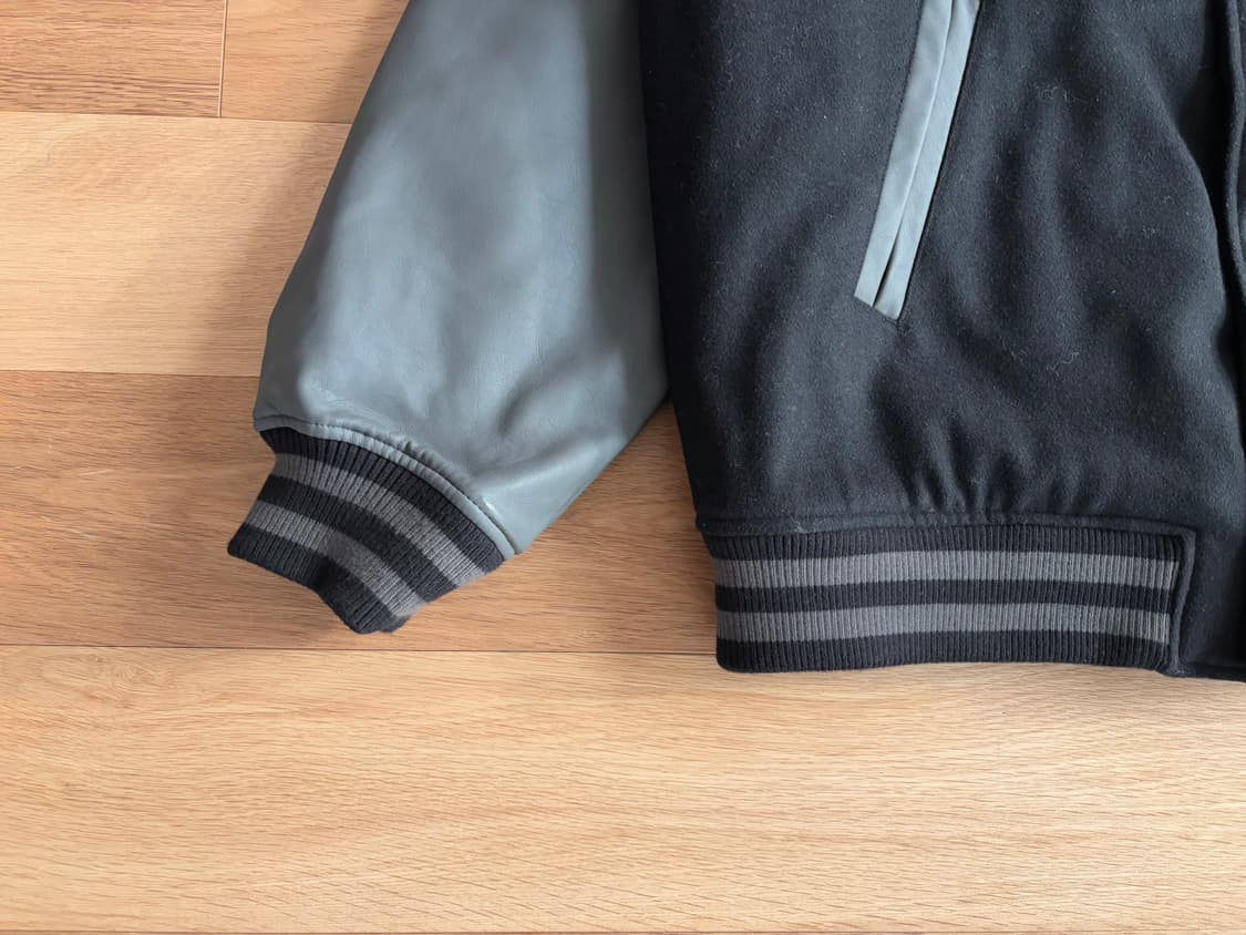 시티브리즈 울 프레피 바시티 자켓 L nct도영 상품이미지8