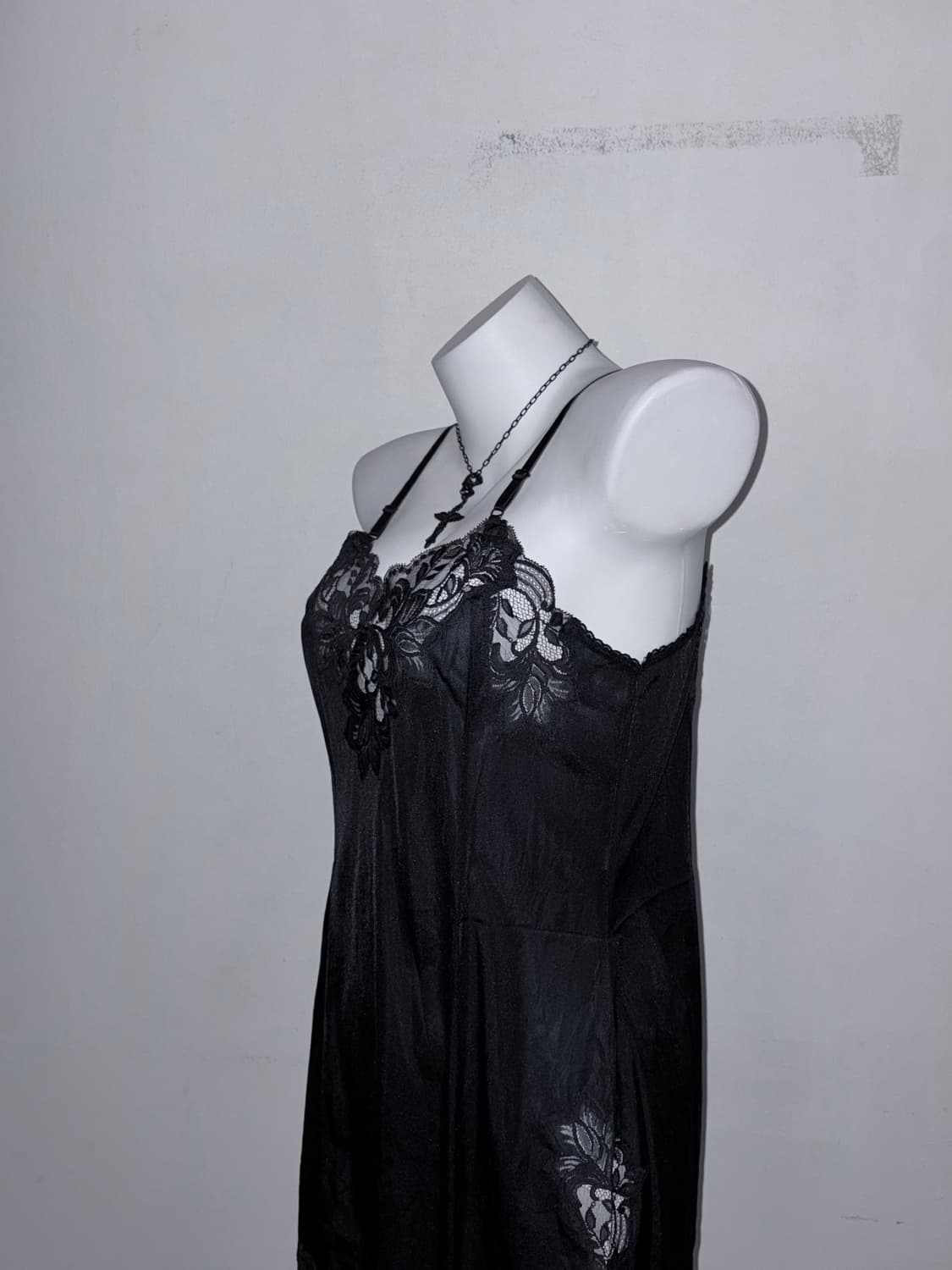 블랙페어리 다크페어리 레이스 슬립원피스 고스 고딕 상품이미지3