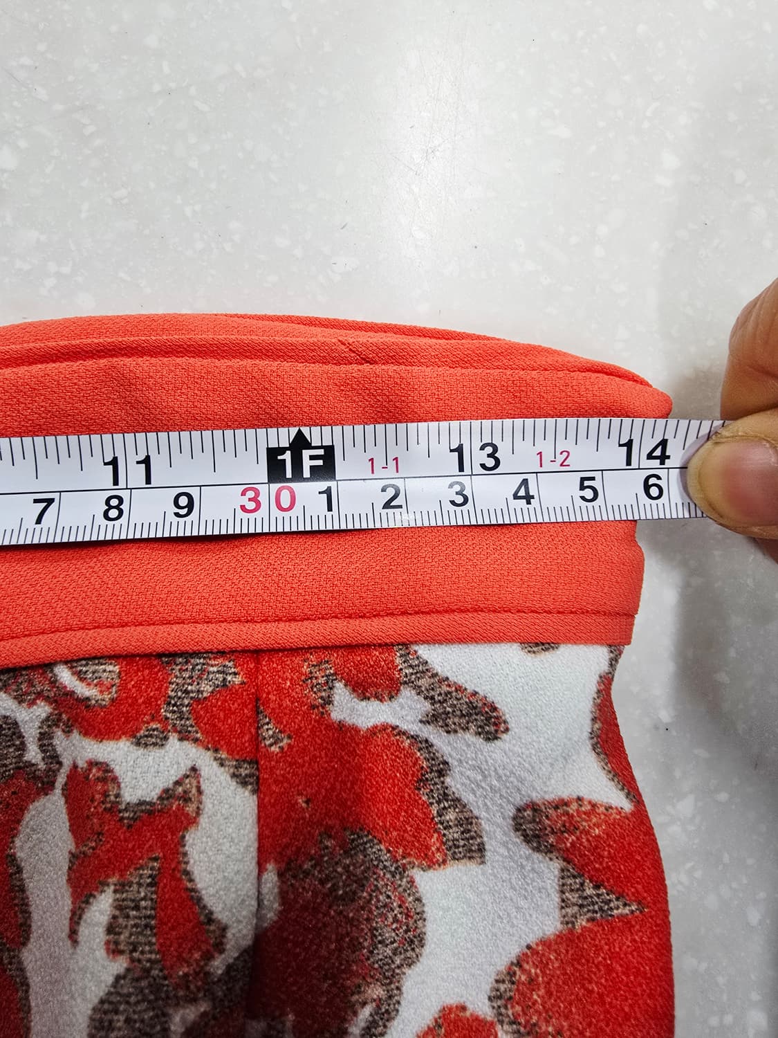 jj지고트 플레어 스커트  플라워 패턴 상품이미지6