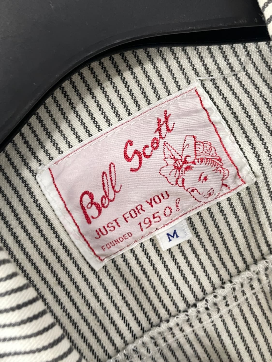 빈티지 Bell Scott 스트라이프 트러커 자켓 상품이미지9