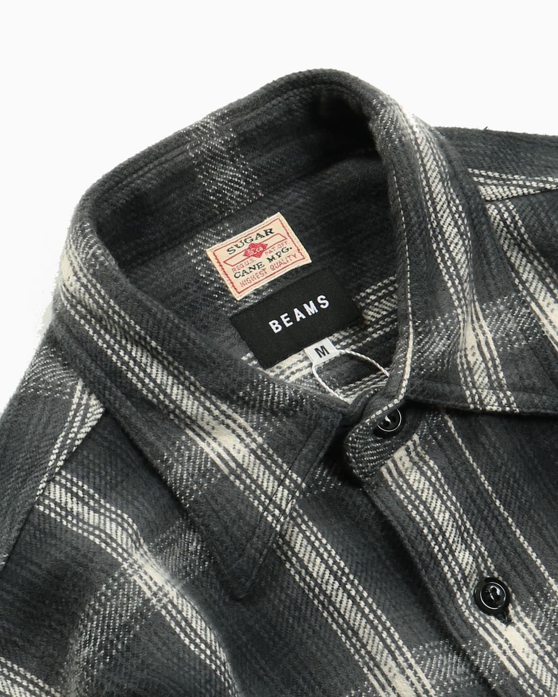 슈가케인x빔즈 플란넬 워크셔츠 상품이미지3