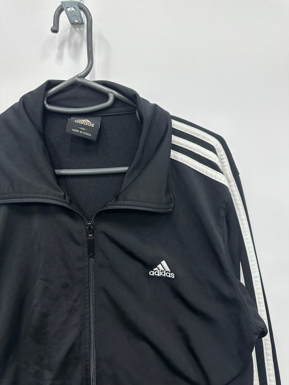 아디다스 블랙 마샬아츠 져지 트랙탑 상품이미지2