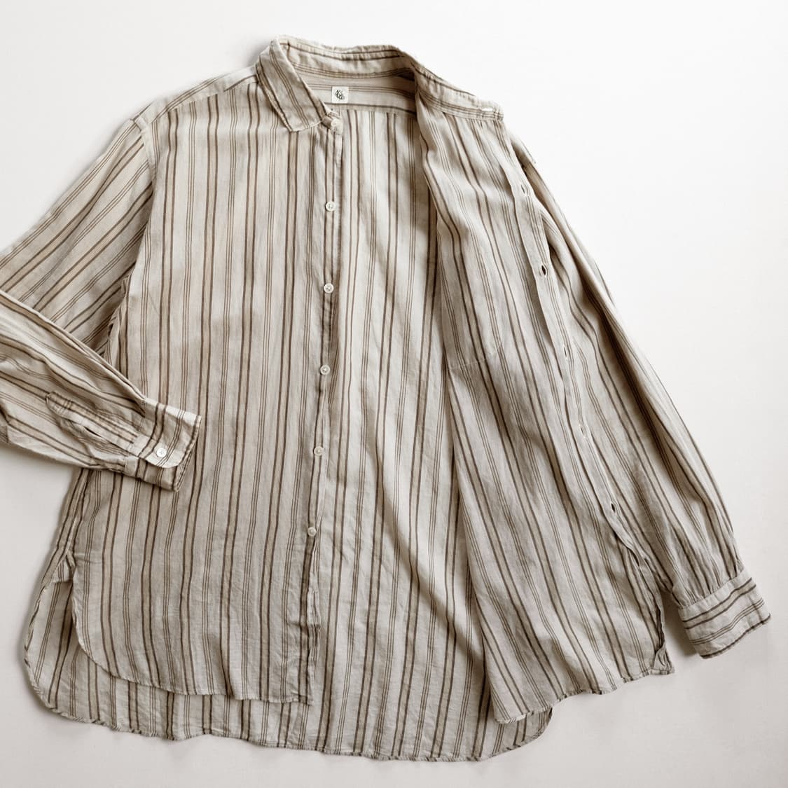 캡틴선샤인 슈퍼라이트 레귤러 칼라셔츠 40(105)사이즈 상품이미지6