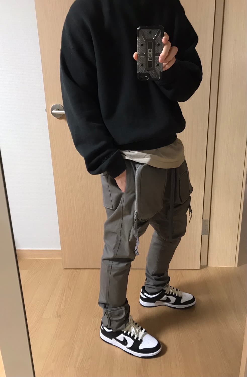 파아카이브 3D 포켓 카고 팬츠(m) 새상품 상품이미지1