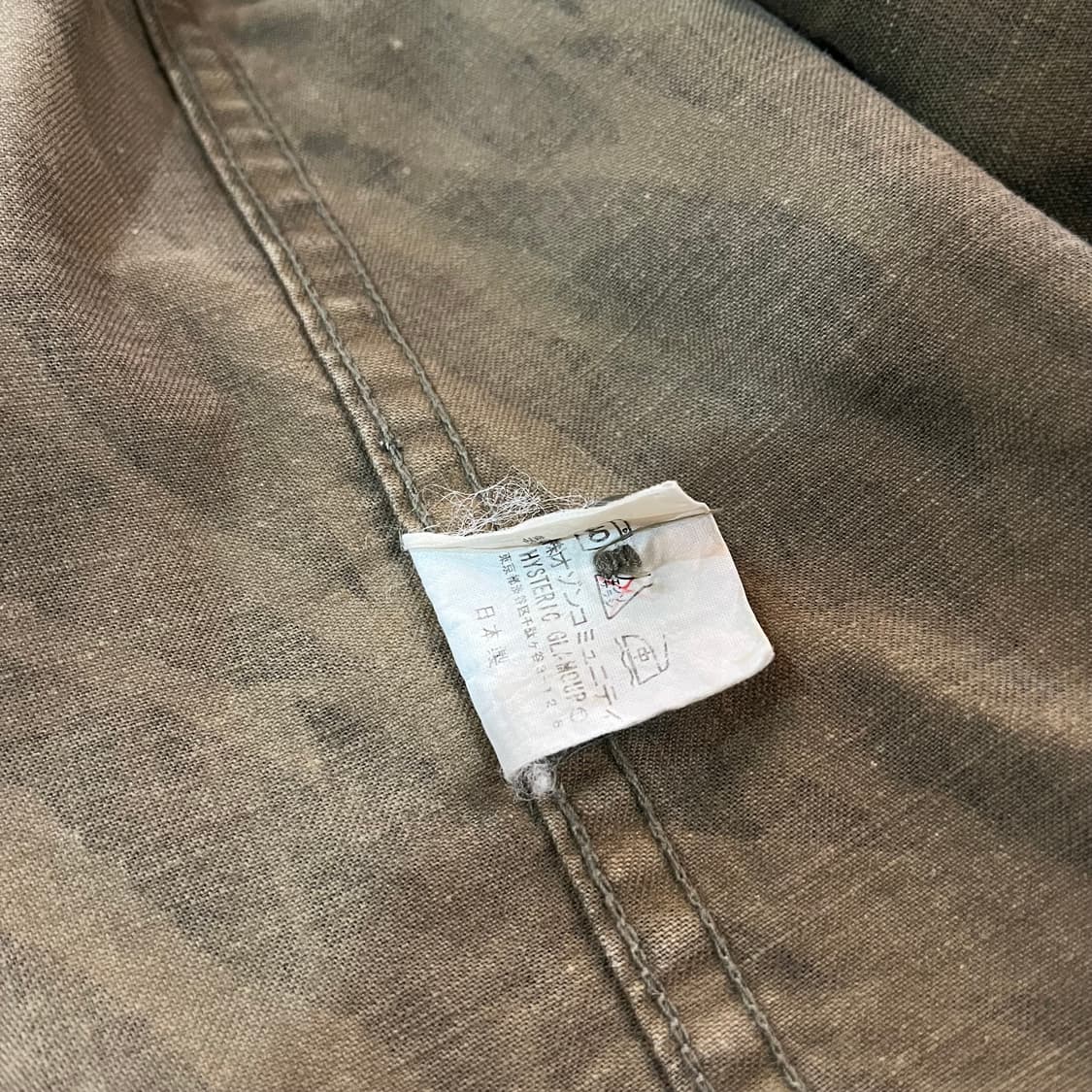 00s 히스테릭 글래머 타이거 카모 패치 M-65 자켓 상품이미지6