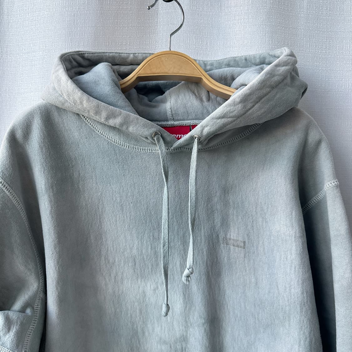 슈프림 리플렉티브 스몰 박스 로고 기모 후드 L 상품이미지2