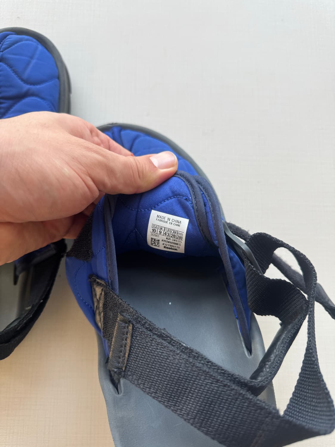 리복 퀼팅 비트닉  상품이미지8