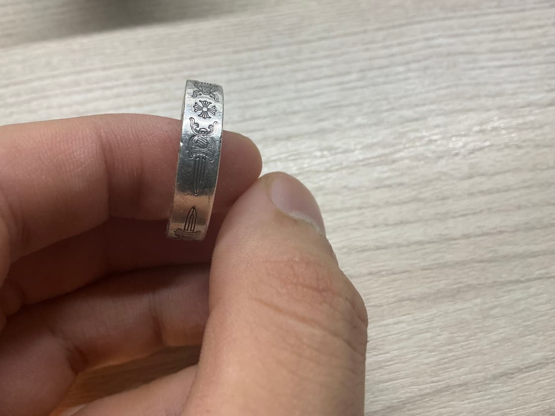 크롬하츠 6mm 스페이스 대거링 상품이미지3