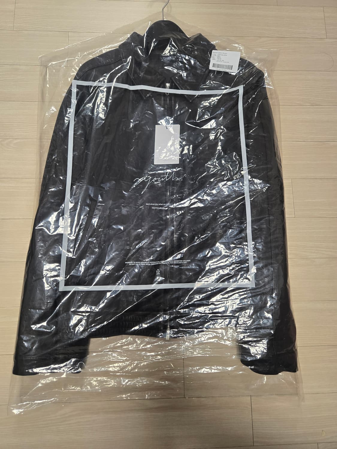 유스 youth 워시드 레더 블루종 자켓 상품이미지2