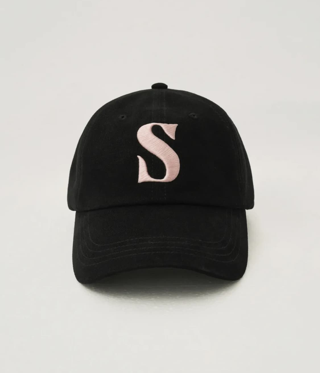 세터 캐쥬얼 볼캡 블랙 핑크 상품이미지2