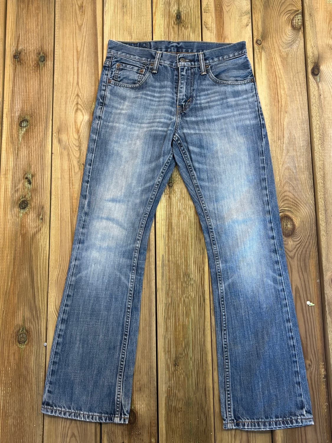 Levi’s 527 부츠컷 데님 팬츠 | 라이트 인디고 워싱 상품이미지6