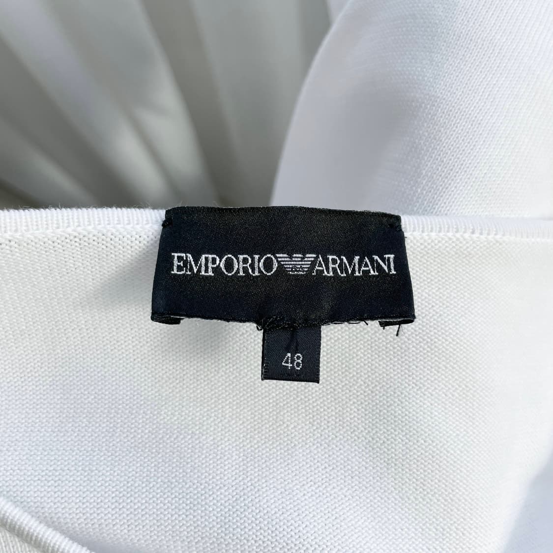 A1 엠포리오아르마니(EmporioArmani) 긴팔골지 니트 스웨터95 상품이미지4
