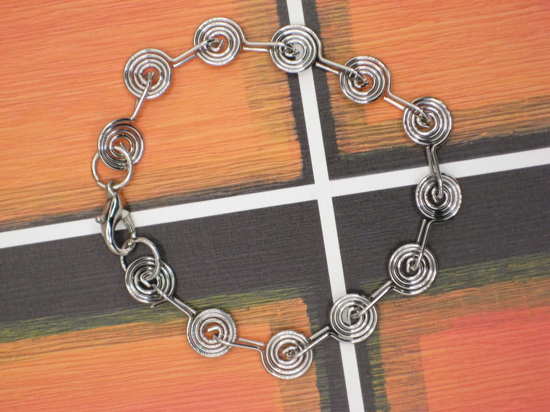 캐피탈 골뱅이 써지컬 체인 팔찌  상품이미지4