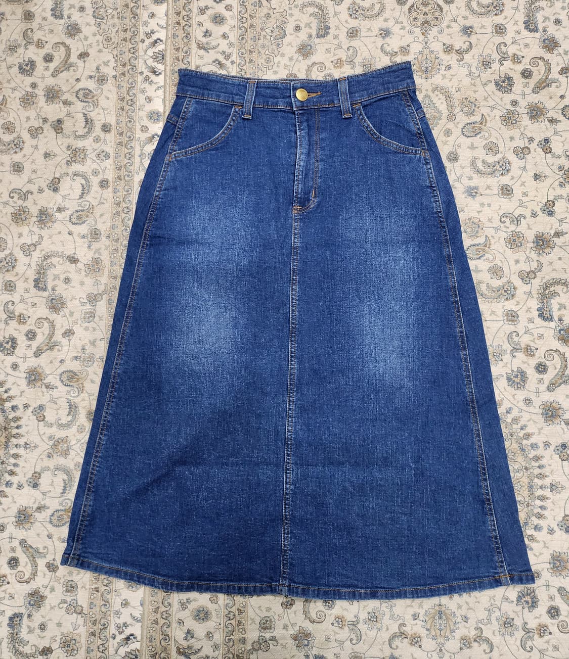 랭글러 A라인 데님 스커트 M (26-27) 상품이미지1