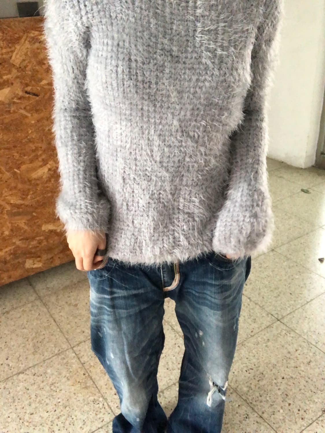 fur knit pullover 상품이미지3