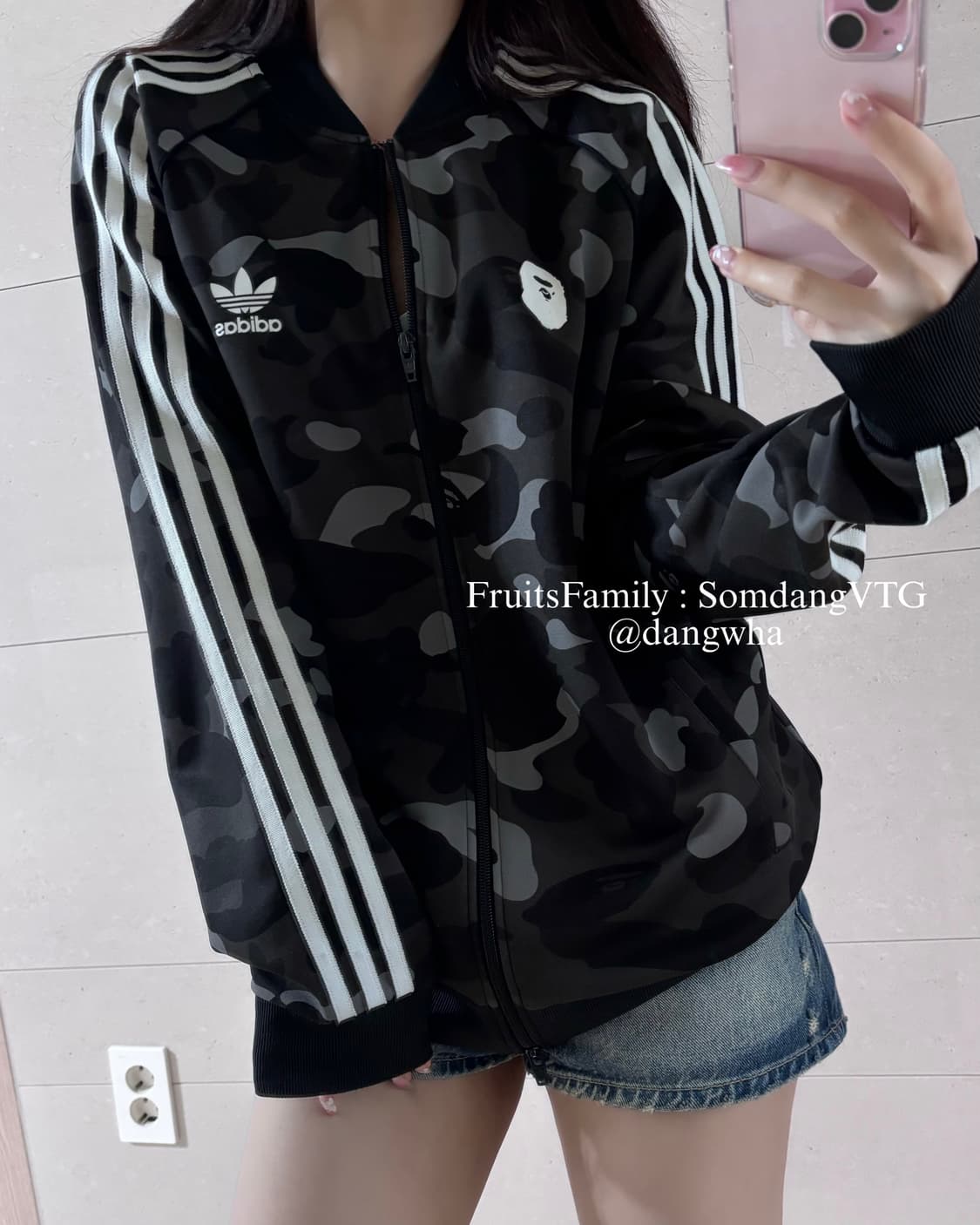 🔥 아디다스 X 베이프 콜라보 흑계 대장 져지 🔥 상품이미지2