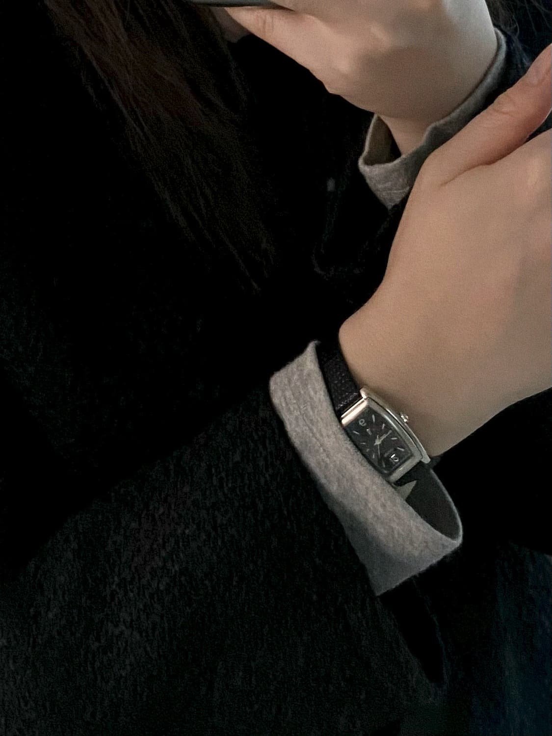 Seiko 세이코 lk 루키아 스퀘어 쿼츠 블랙 레이디스 상품이미지10