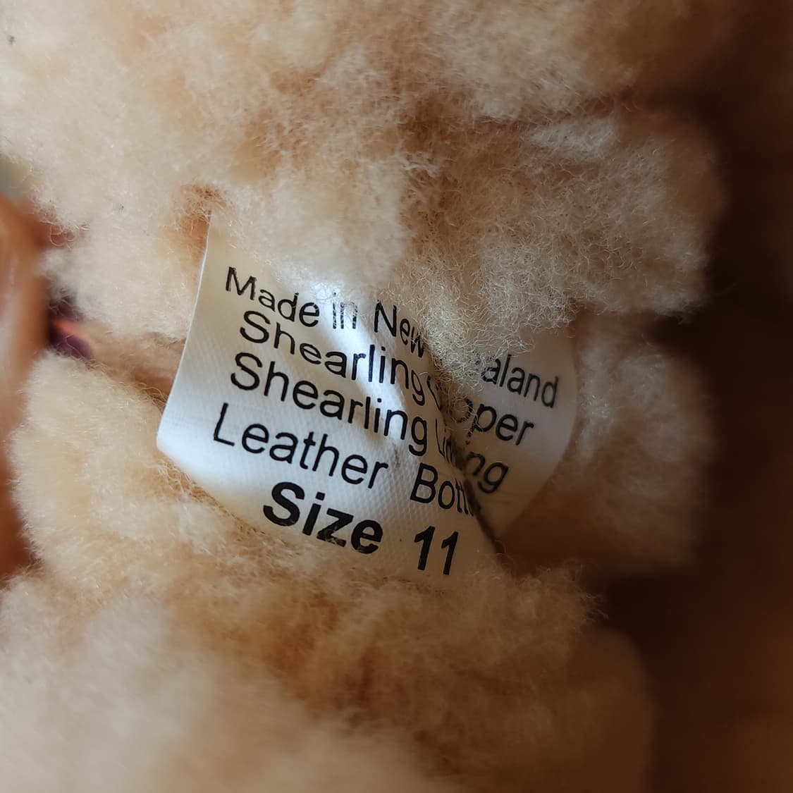 뉴질랜드 천연양털 부츠 양털 신발 무스탕 신발 카멜 컬러 11 상품이미지8