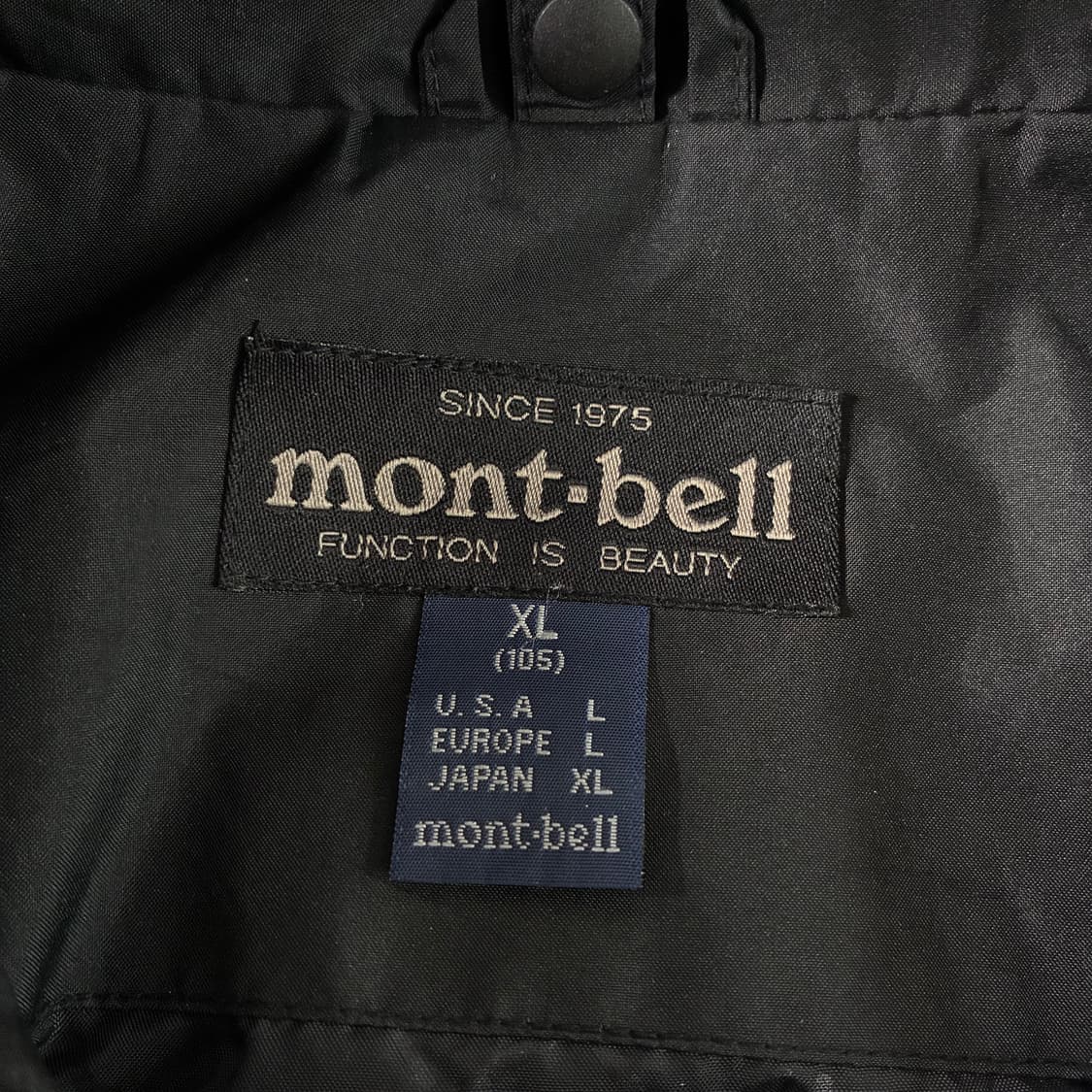 Mont bell  몽벨 고어텍스 나일론 바람막이 자켓  상품이미지6