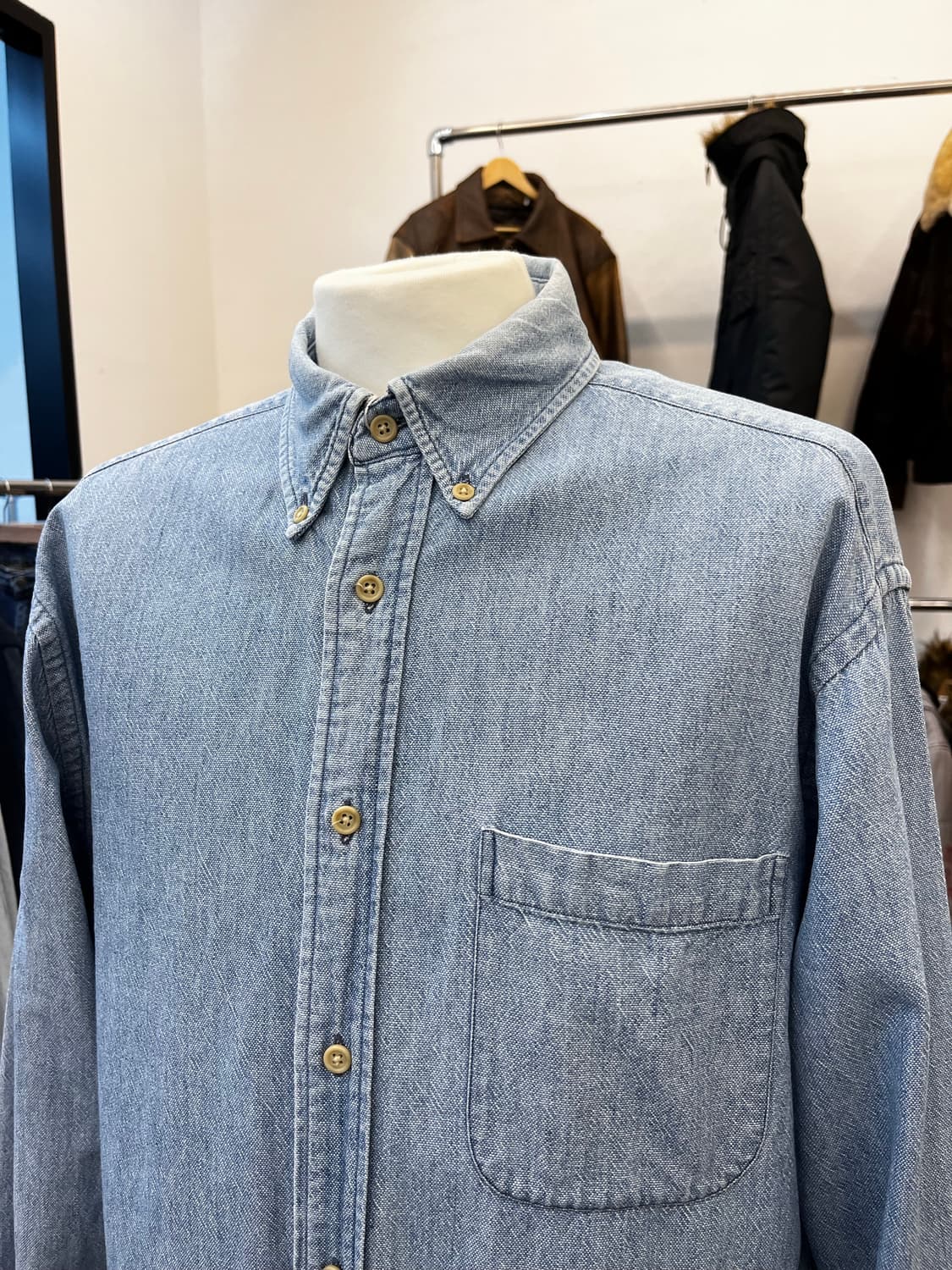 아르마니 익스체인지 데님 셔츠 상품이미지3