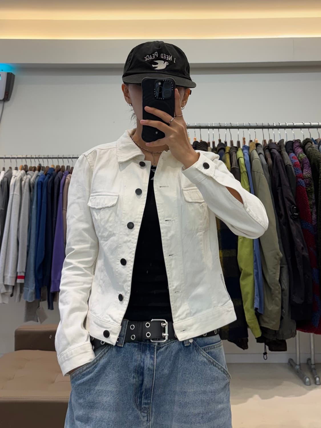 프라다 우먼스 트러커 자켓 상품이미지6