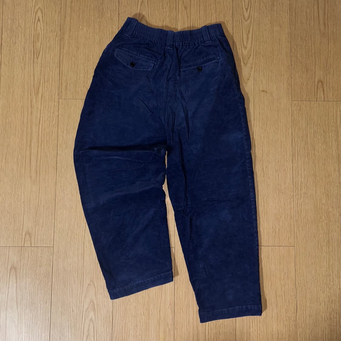 유니클로 x 마르니 코듀로이 와이드 피트 턱 팬츠 상품이미지4