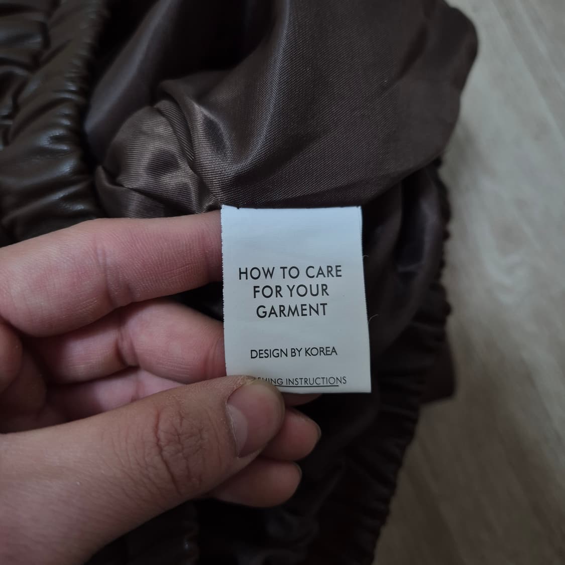 DESIGN BY KOREA 남성 카라 봄버 라이더 가죽자켓 L(100) 상품이미지5