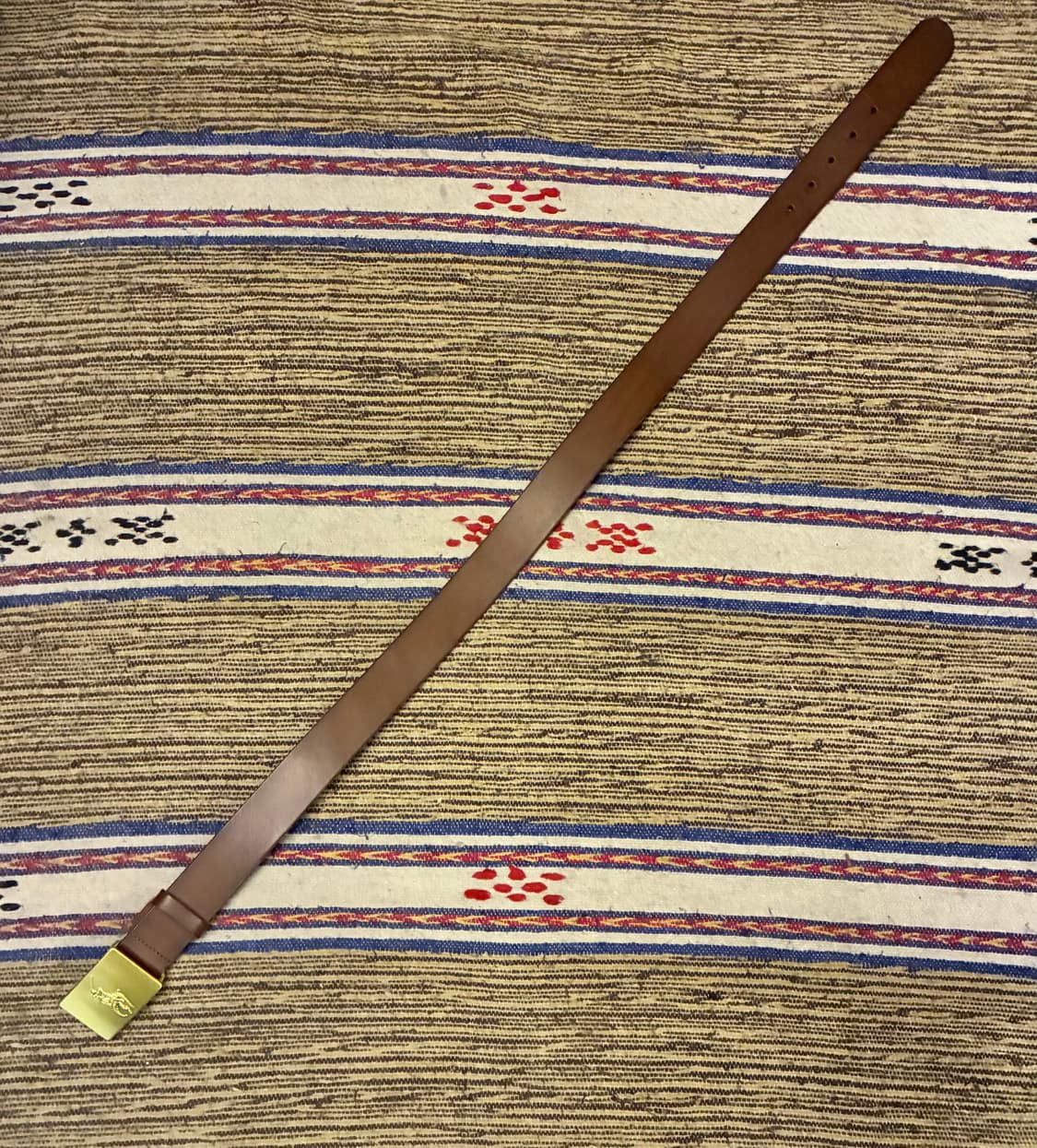 (29~33)POLO 폴로랄프로렌 금장 버클 레더벨트 가죽벨트 상품이미지6