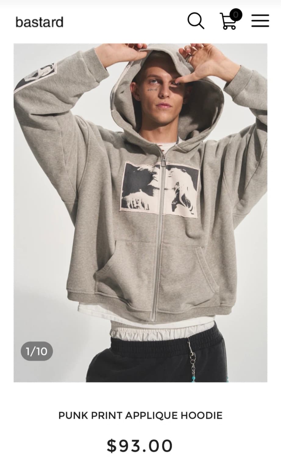 엔하이픈 니키 손민수템 후드집업 상품이미지1