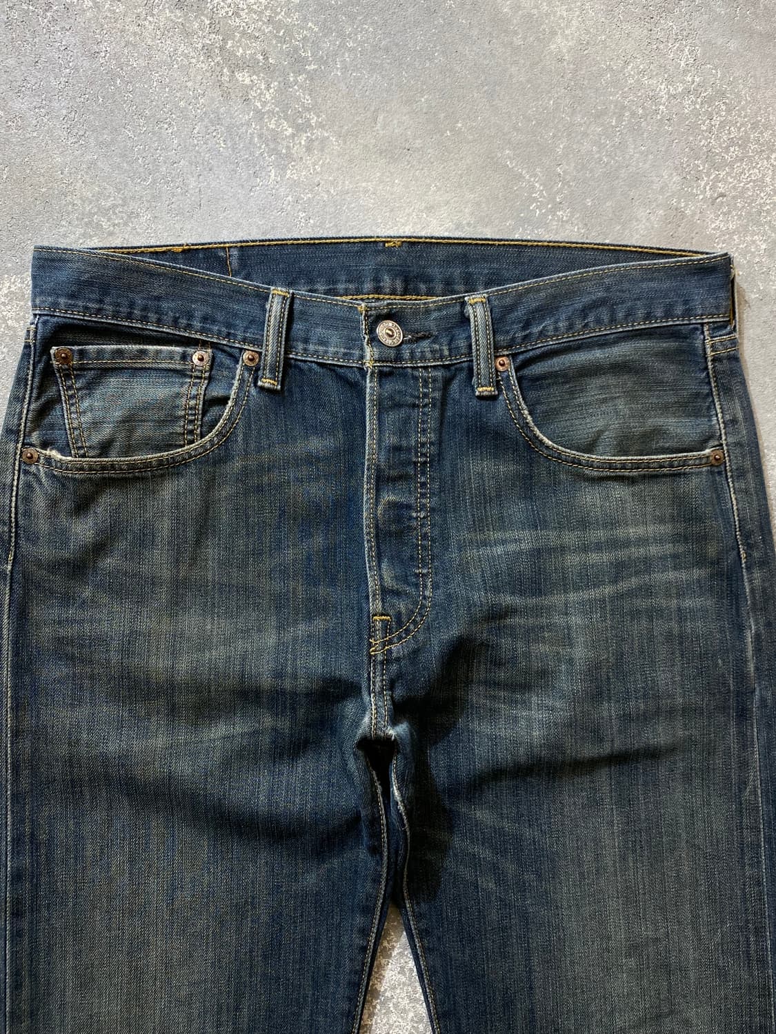 [32] 00s Levi's 501 리바이스 레귤러 핏 데님팬츠 상품이미지2