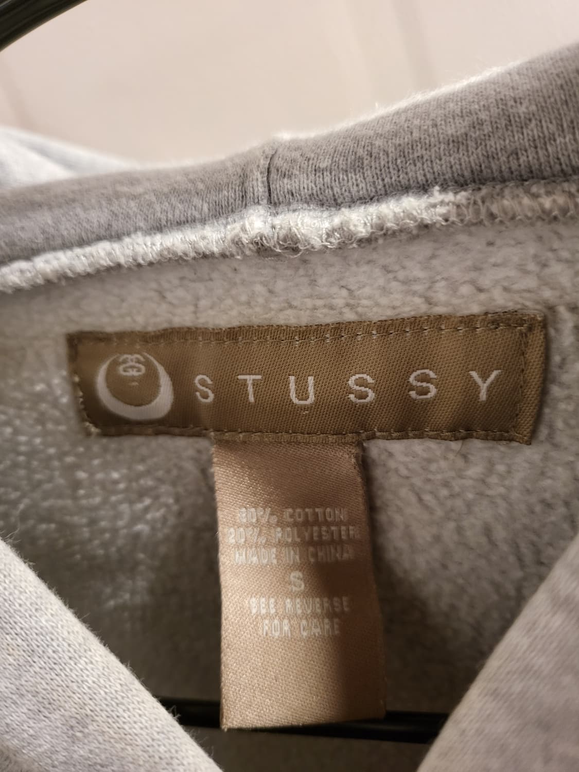 [S]스투시 Stussy 회색 후드티 상품이미지7