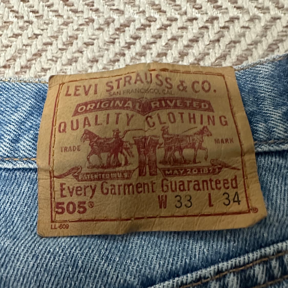 LEVI'S 505 usa made vintage jeans 상품이미지5