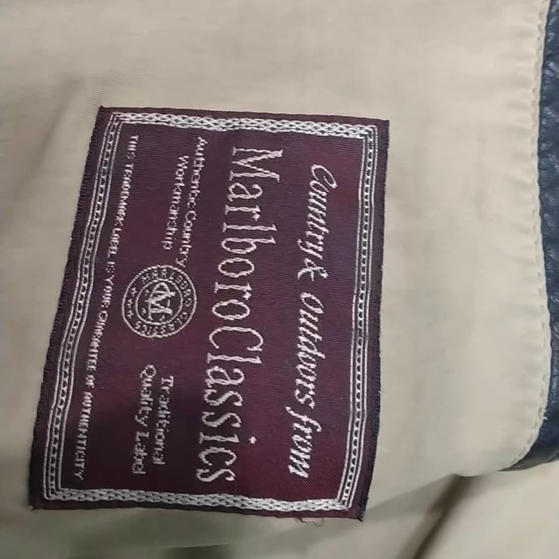 Marlboro Classics 리얼 램스킨 레더 자켓 상품이미지5