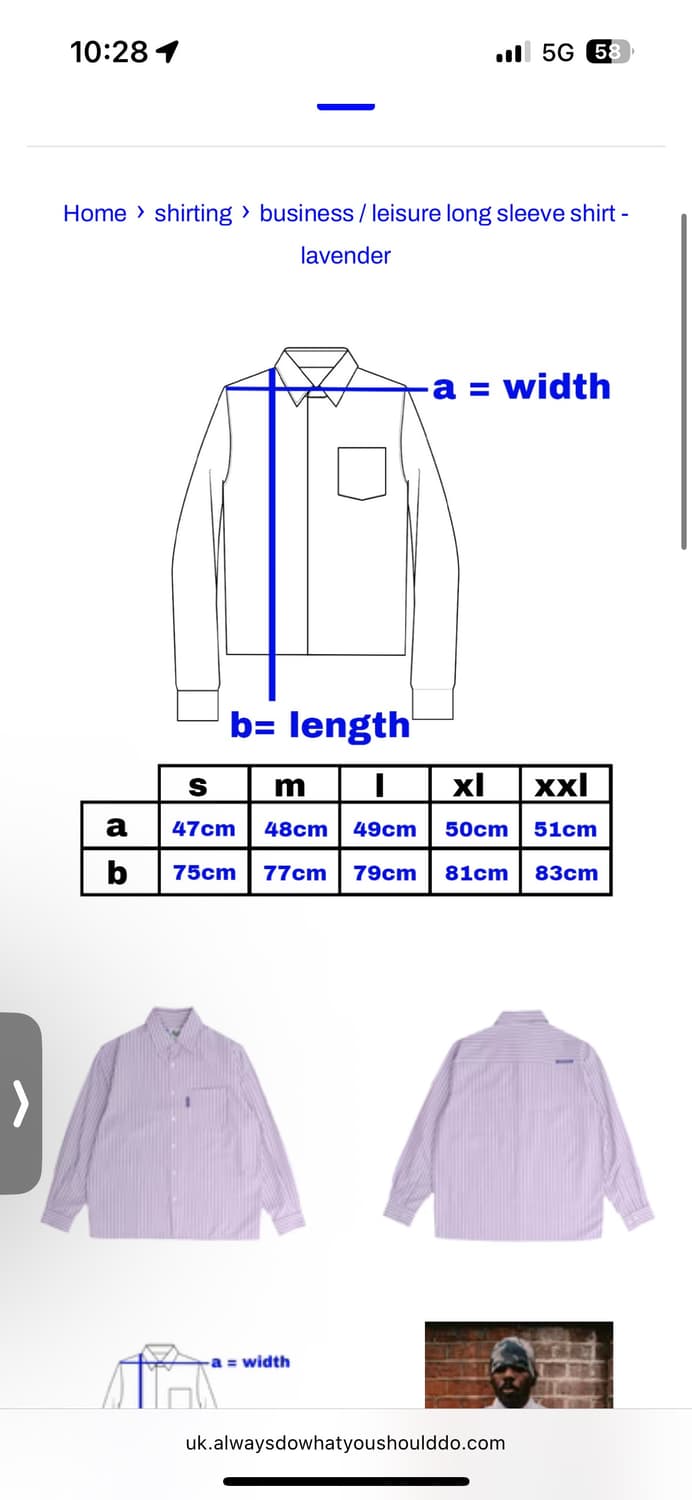 always 셔츠 라벤더 상품이미지2