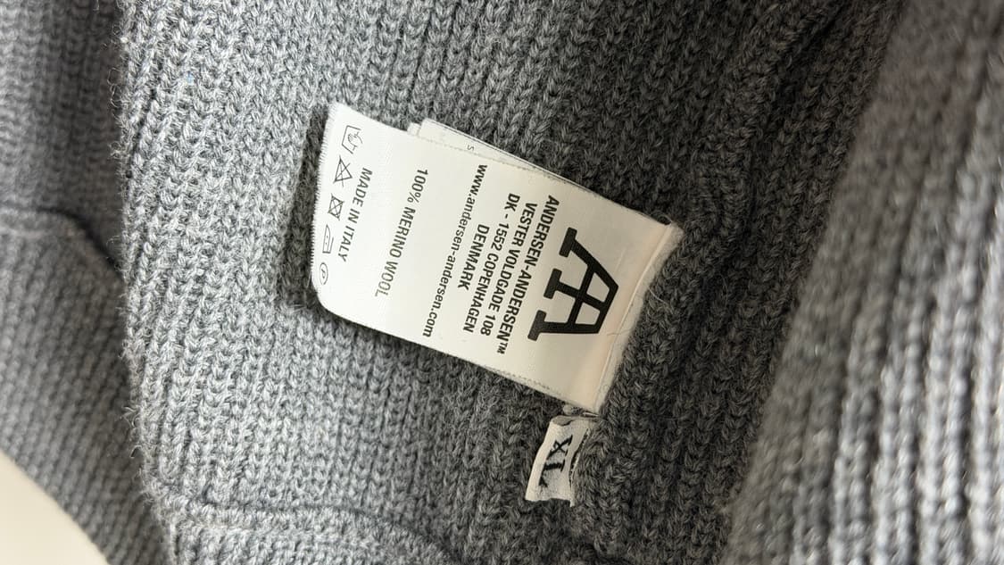 안데르센안데르센 스키퍼 그레이 xl 상품이미지3