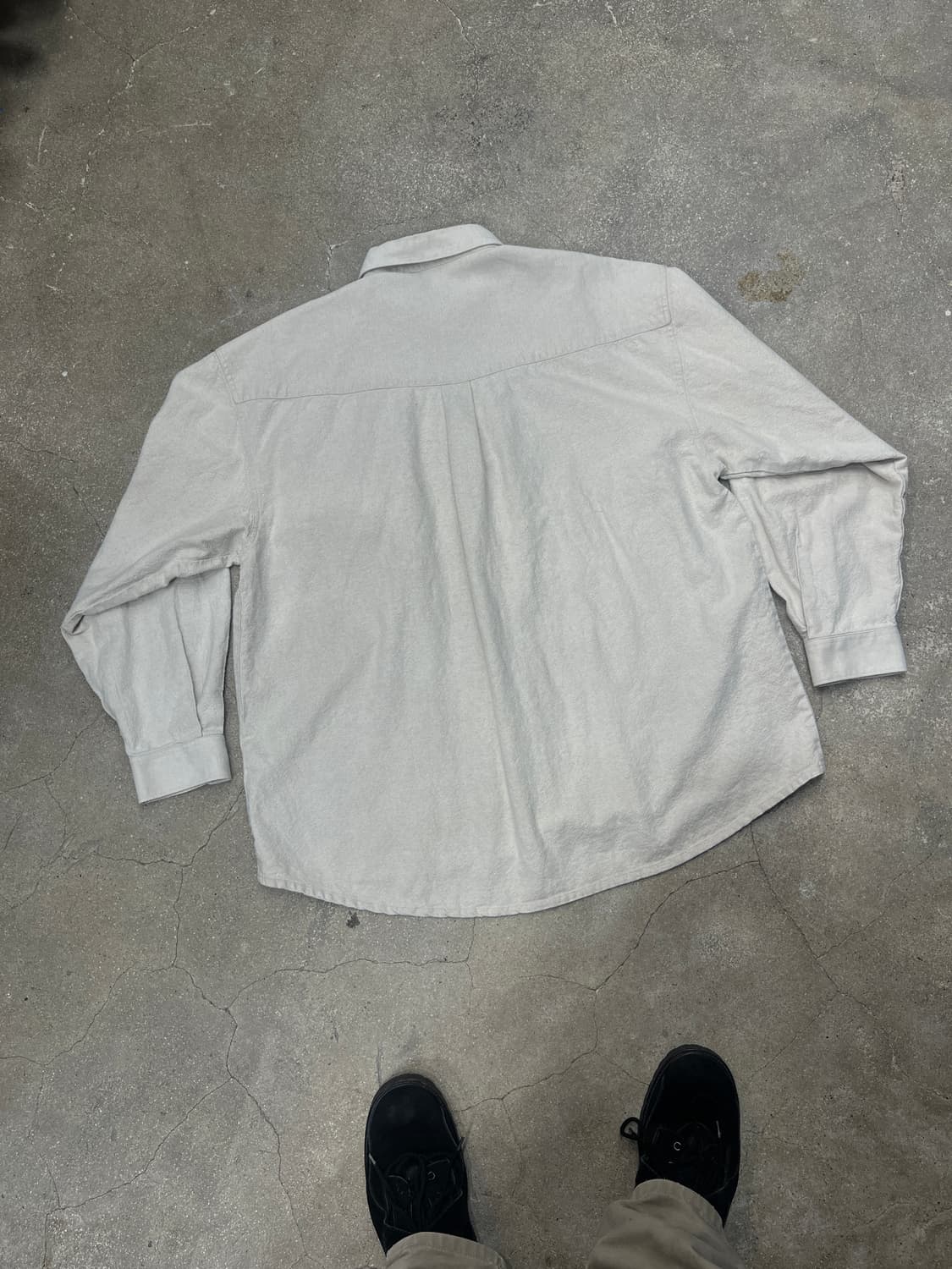 C&A 빈티지 리넨-코튼 트라흐텐 셔츠 상품이미지7