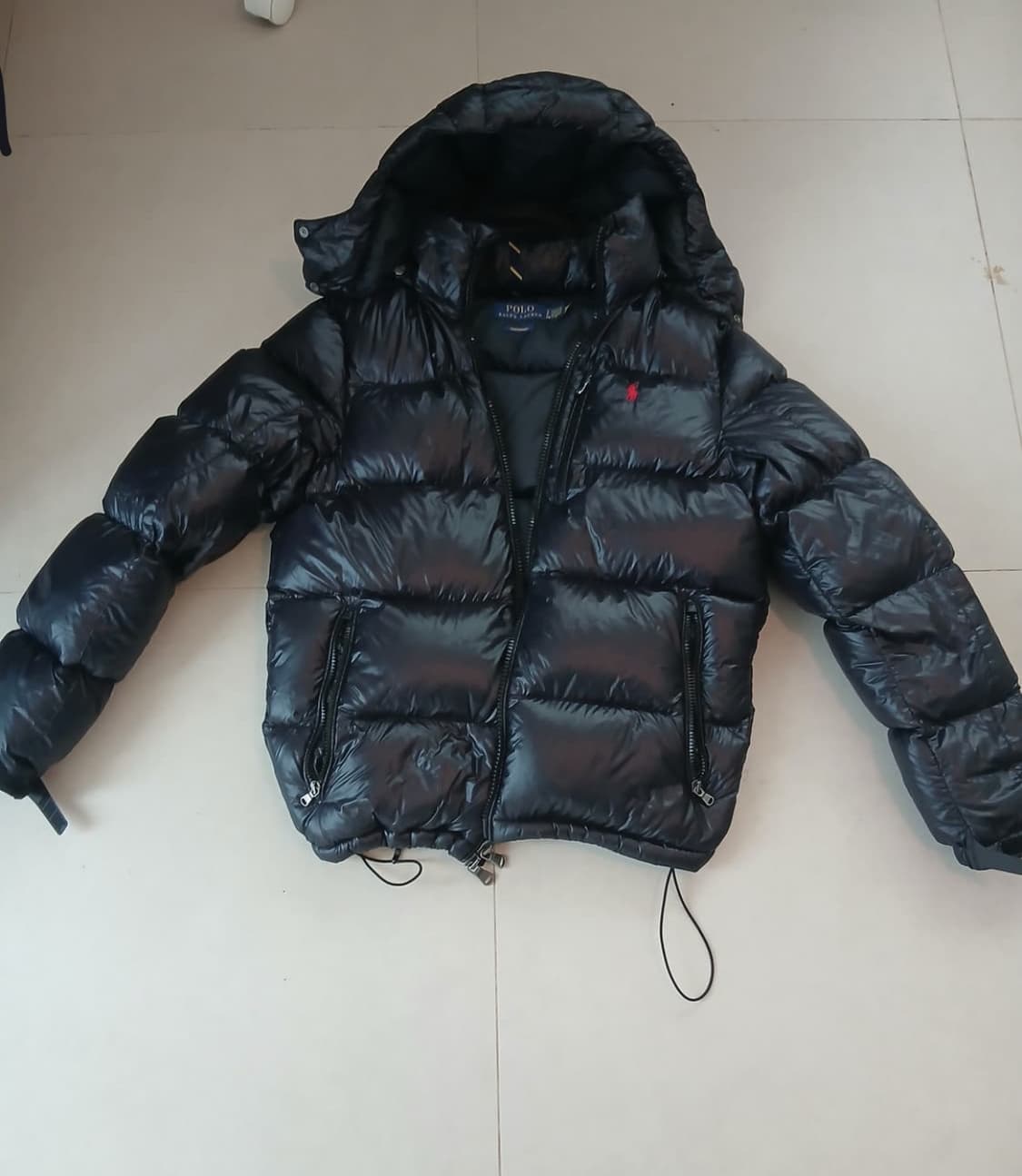 폴로 유광 패딩 급처 상품이미지1