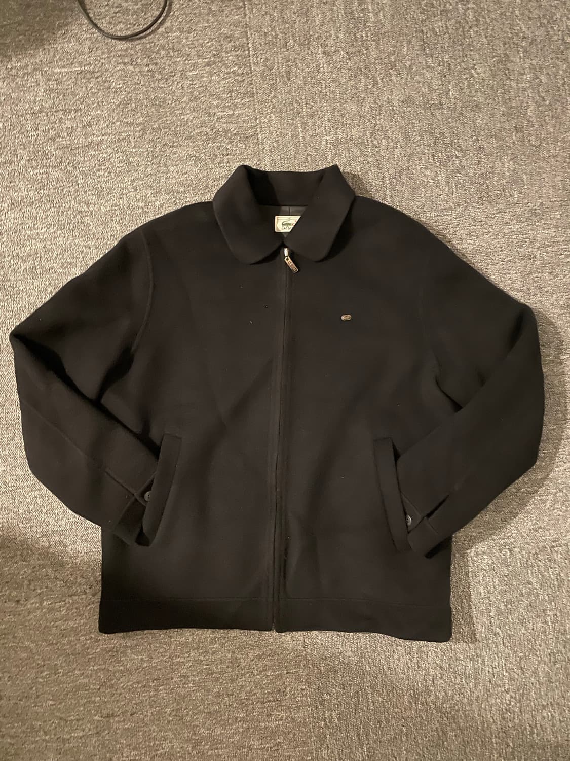 라코스테 울 자켓 블랙  상품이미지1