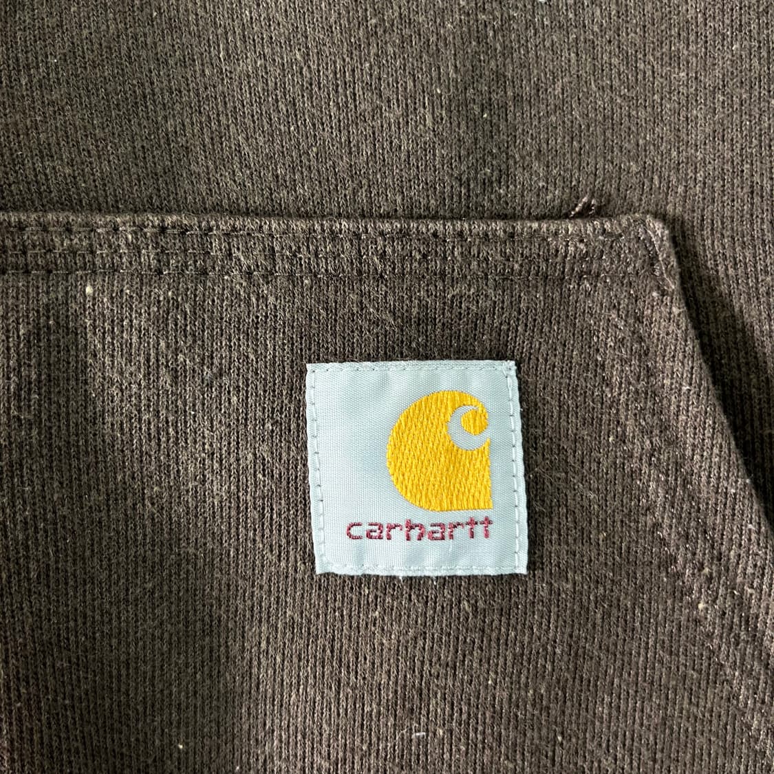 100 칼하트 WIP 브라운 후드집업 상품이미지4