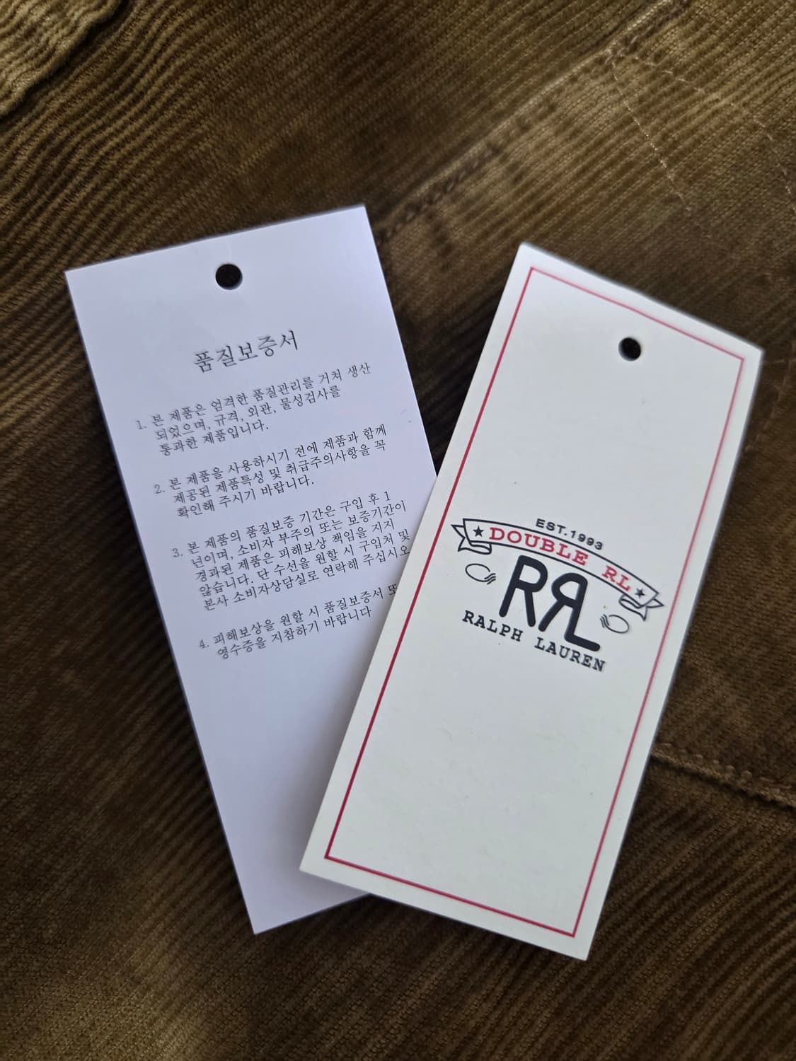 RRL 코듀로이 웨스턴 셔츠 L사이즈 상품이미지6