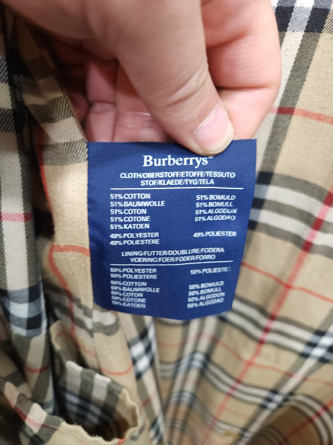 빈티지 버버리 싱글 코트

 상품이미지5