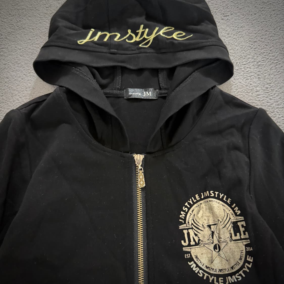 Y2k velvet hoodie 상품이미지3