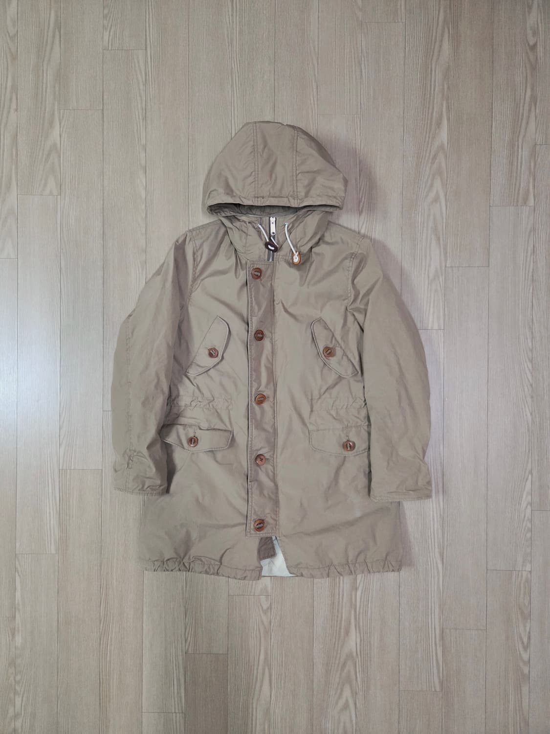 마가렛 호웰 카멜 다운 후드 점퍼 재킷 상품이미지1