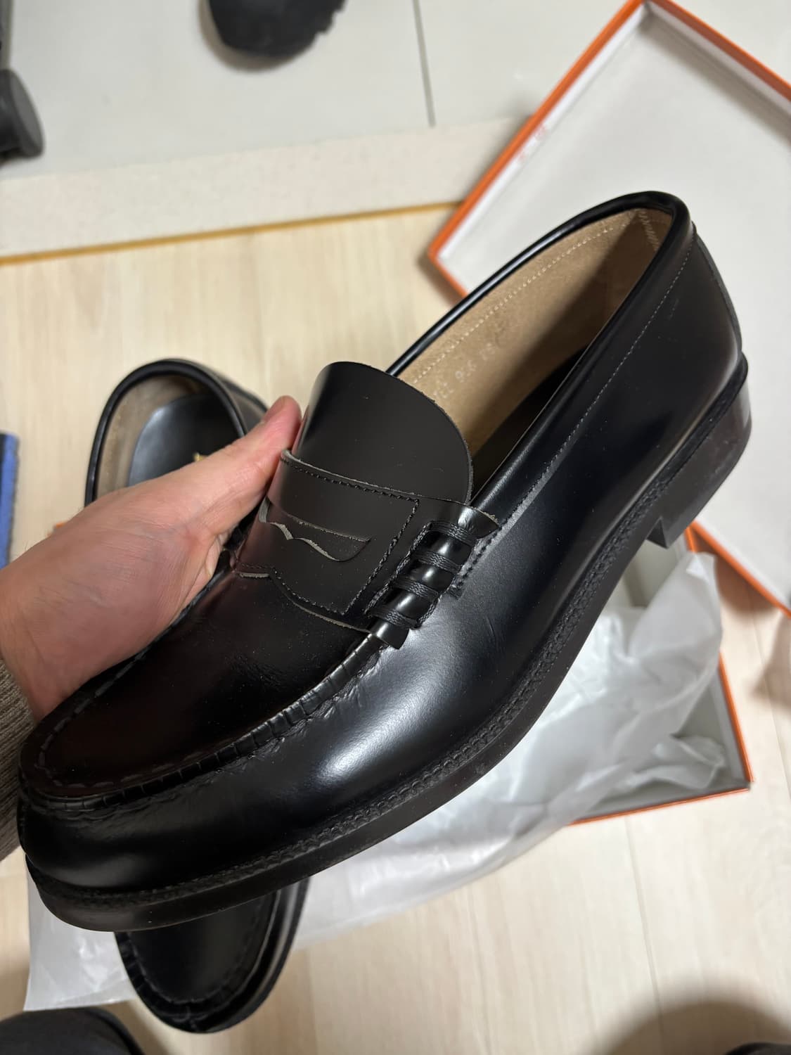 하루타 소가죽 페니로퍼 260 상품이미지1