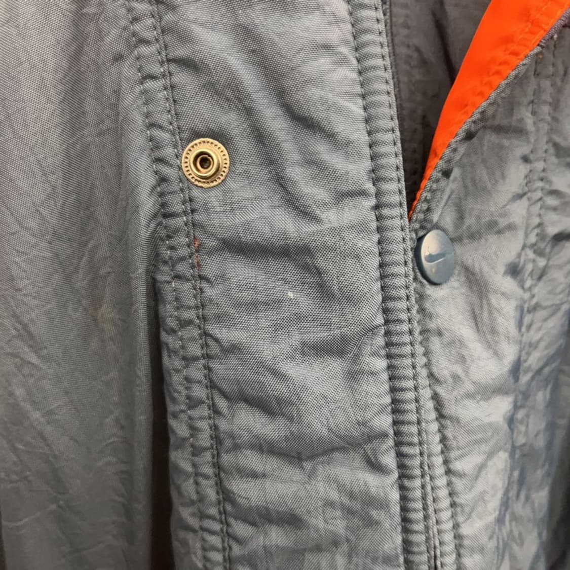 나이키 희귀 90's 레트로 더블여밈 바람막이 패딩 자켓 L C07298 상품이미지7