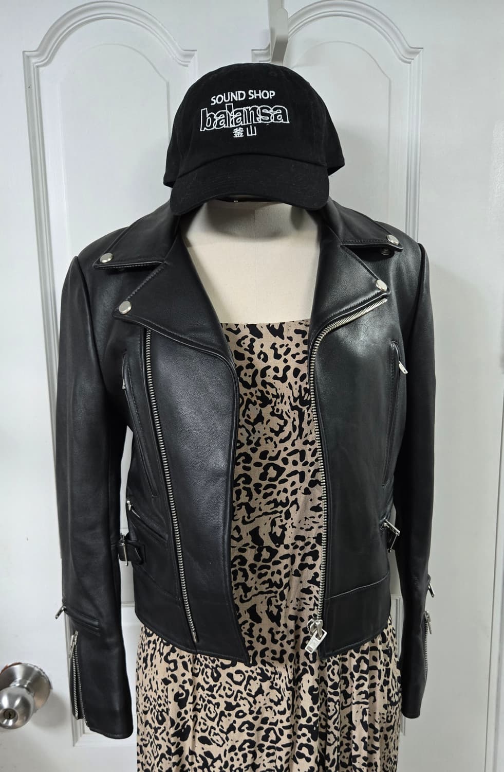 마뗑킴 램스킨 라이더 자켓 S 상품이미지2