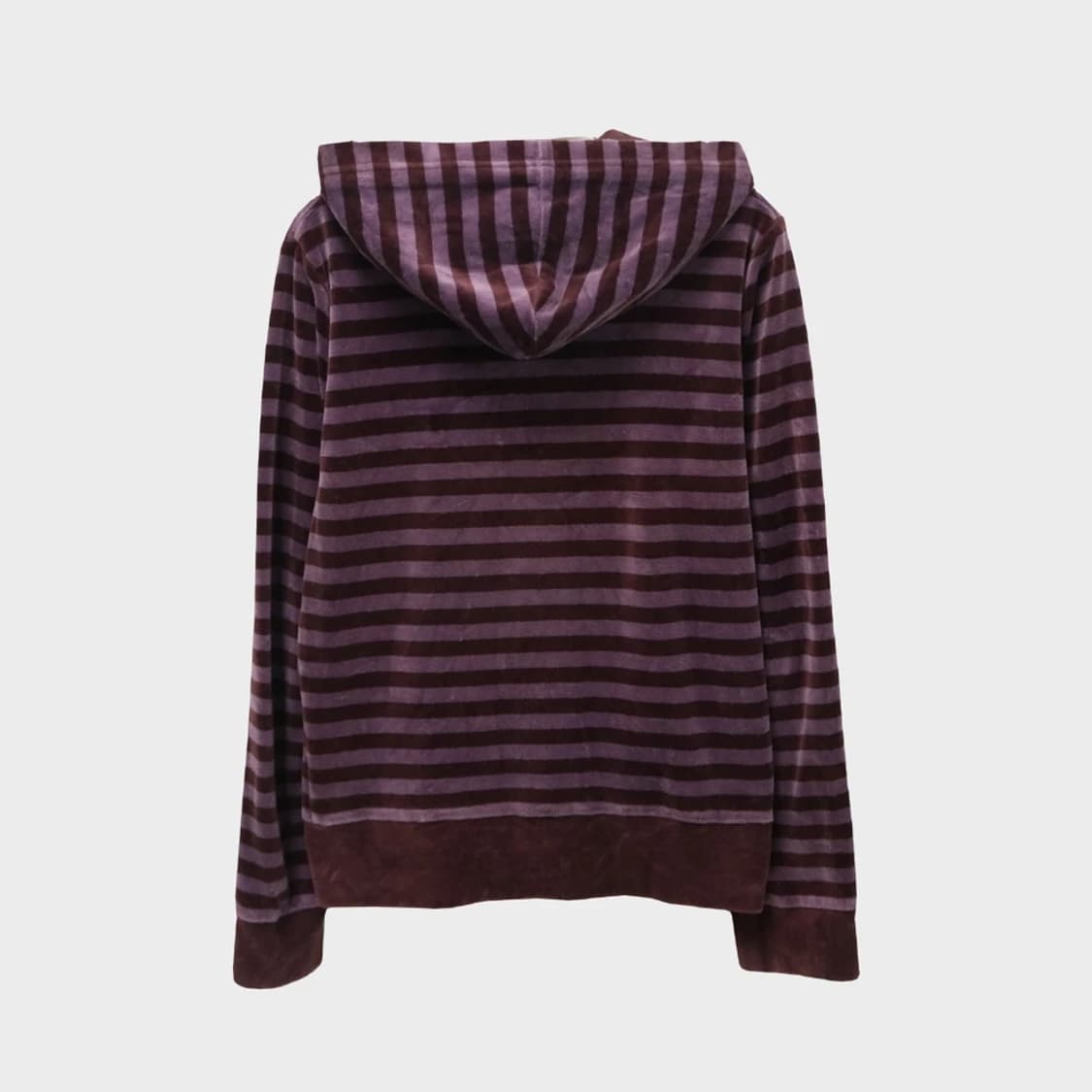 유니클로 벨벳 스트라이프 후드집업 60419 상품이미지2