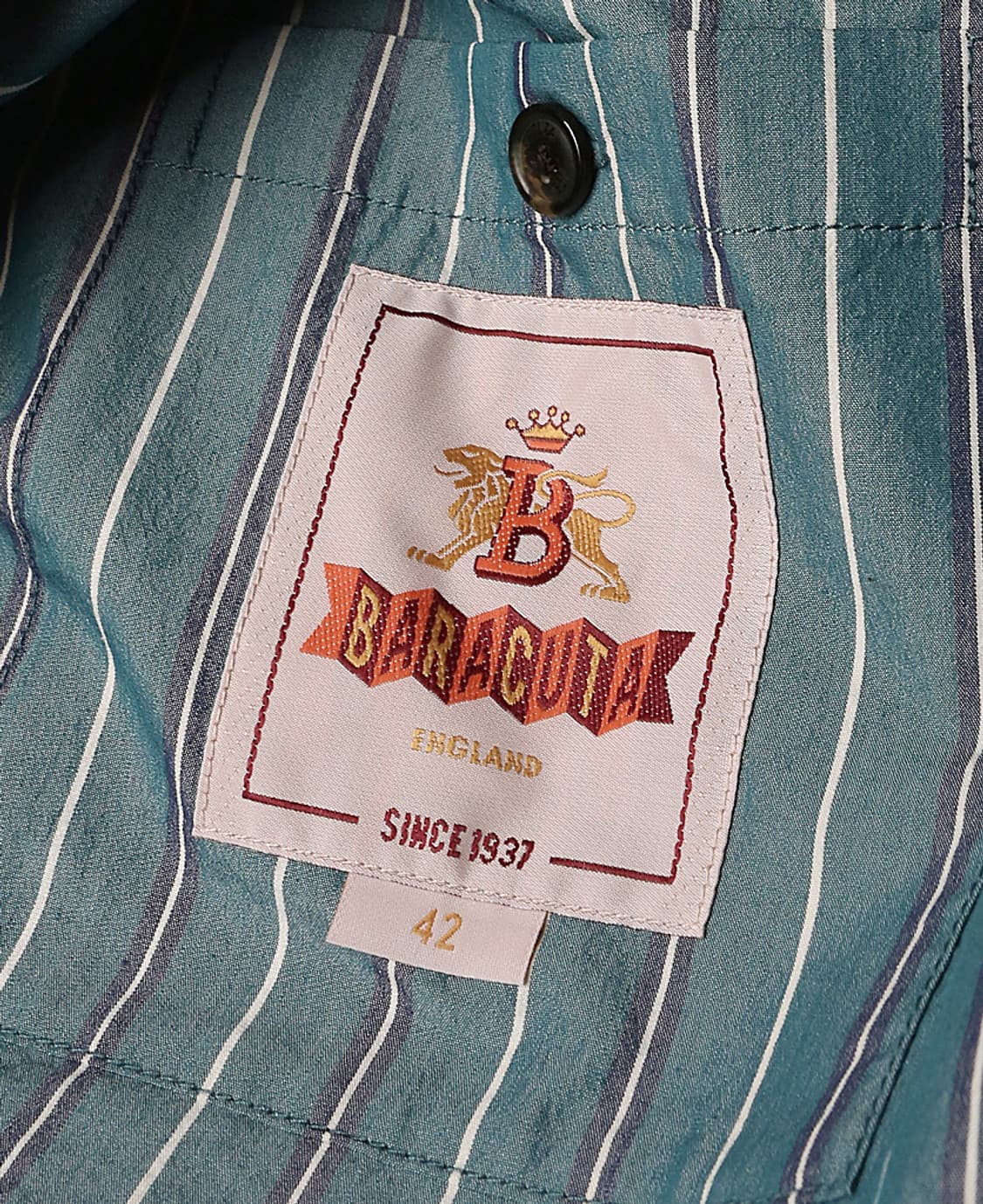 바라쿠타 [Baracuta] 스트라이프 클래식 핏 G9 헤링턴 자켓 상품이미지6